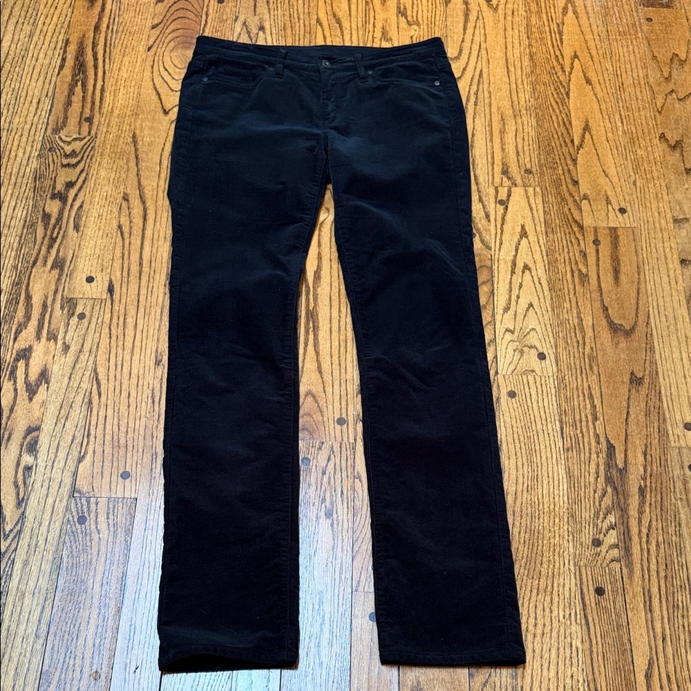 Uniqlo sz 28 HEATTECH Black cords skinny fit - nice & soft